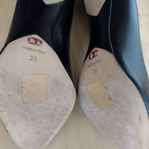 Dior Black and Pink Heels - Picture 4 of 6